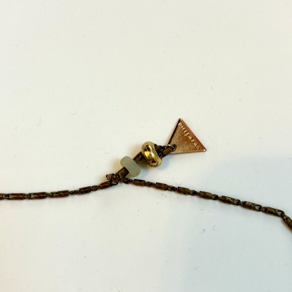 Serafina Tassel Necklace - Gold and Gray - Picture 3 of 3